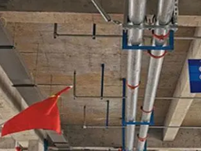 龙凤管廊支架的安装方法